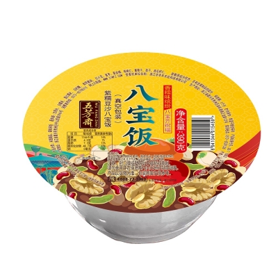 390克真空紫糯豆沙八宝饭